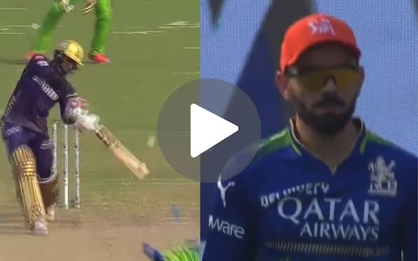 [Watch] Dayal's Beautiful Slower Ball Outfoxes Narine As Angry Kohli Grabs A Fine Catch